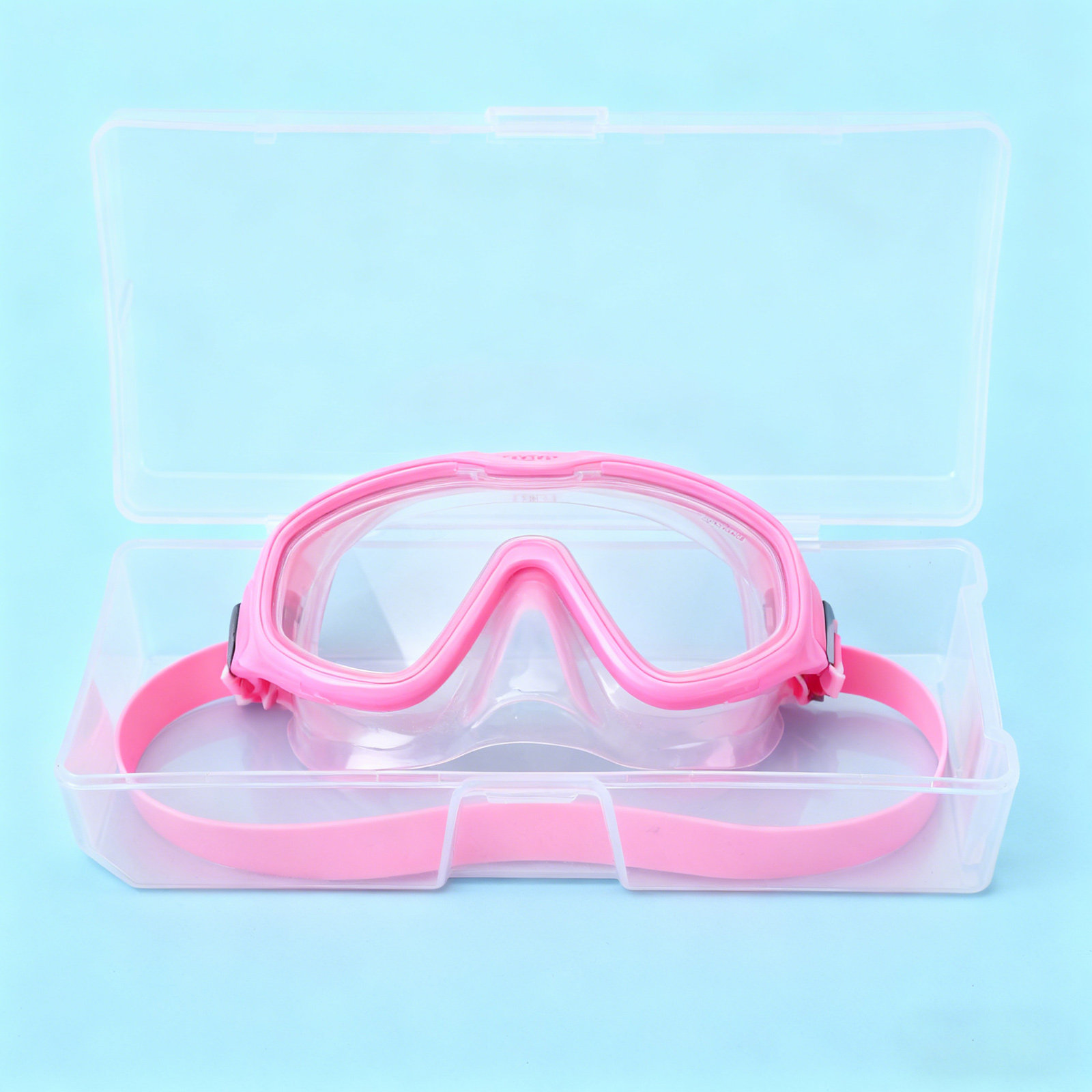 Mask Case Hard Shell - Snorkel Mask Case for Diving Protective