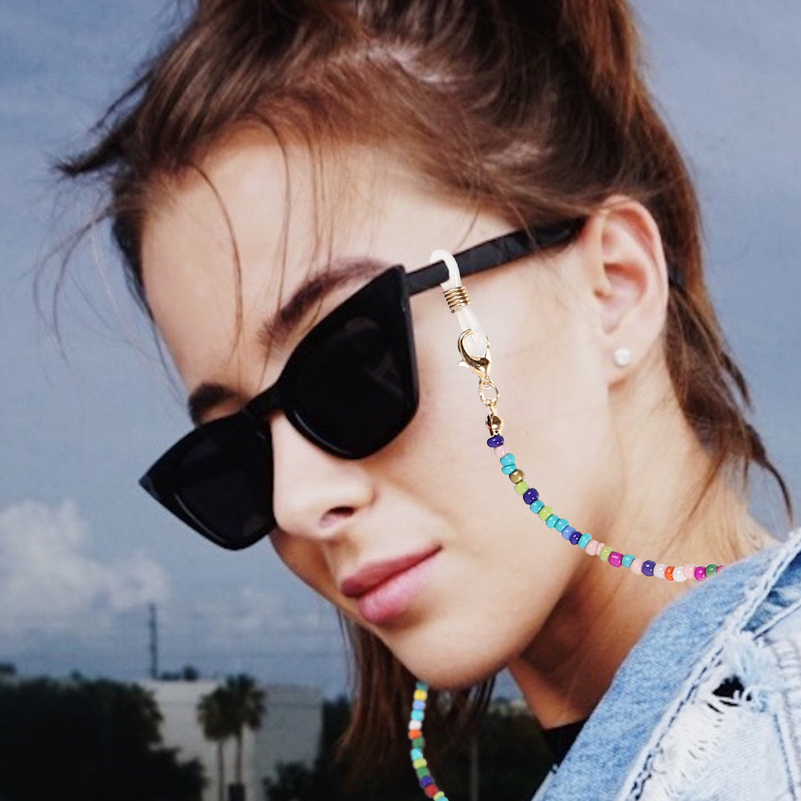 5Pcs Eyeglass Chains for Women - Mask Chain Holder 评论和价格