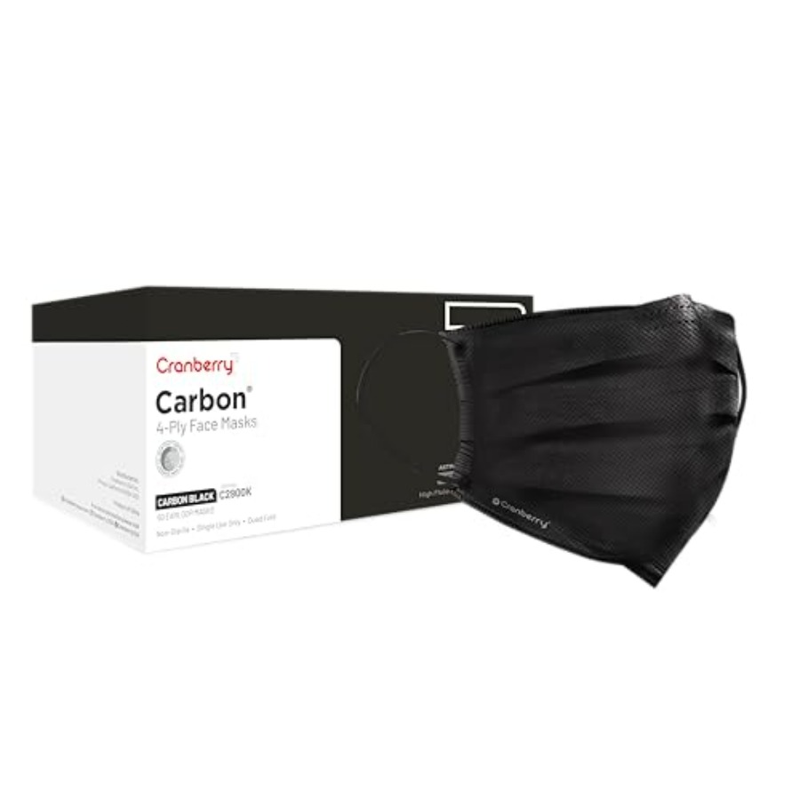 Cranberry USA Carbon Black Fac - Black Face Mask Pack 评论和价格