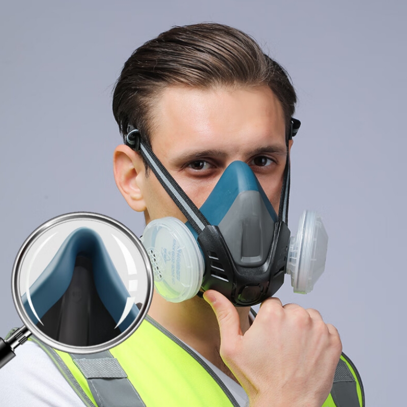 XYEHS Reusable Half Respirator - Dust Mask Construction 评论和价格