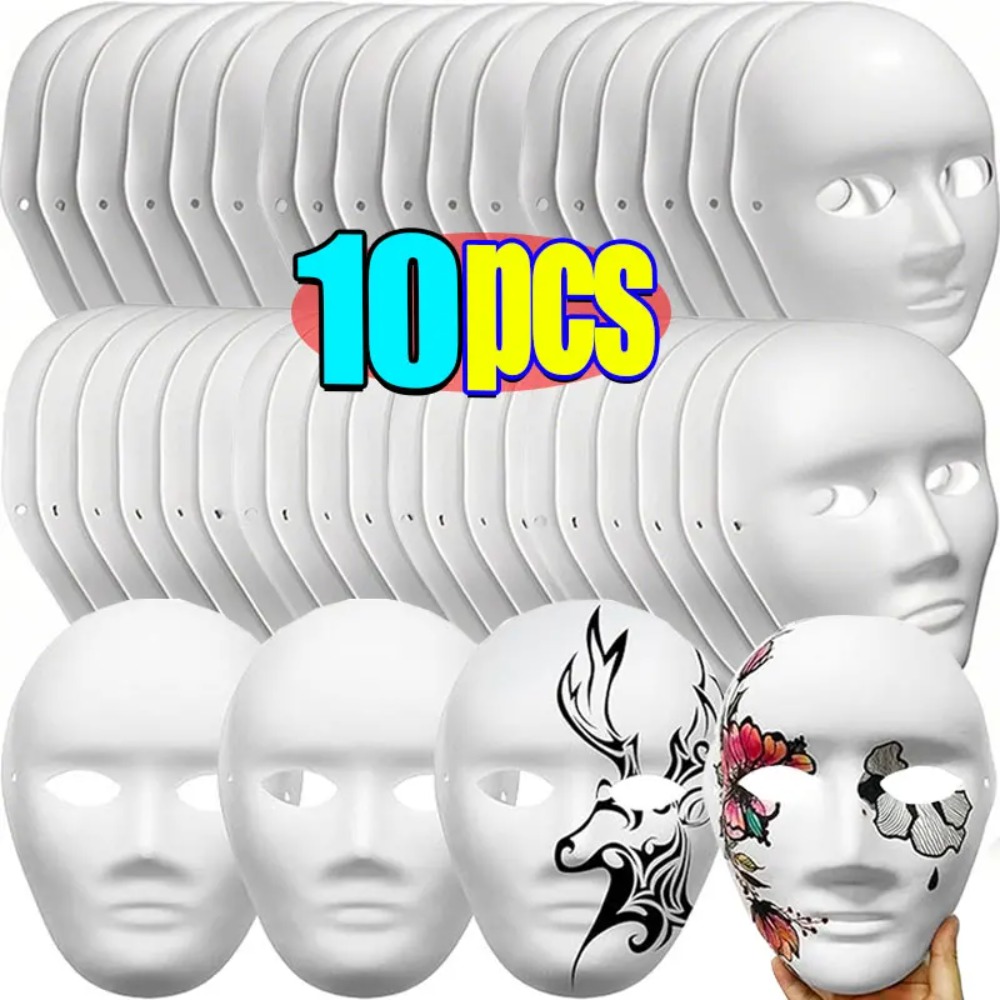 1/10Pcs DIY Full Face Masks Pa - Respirator Half Face 评论和价格