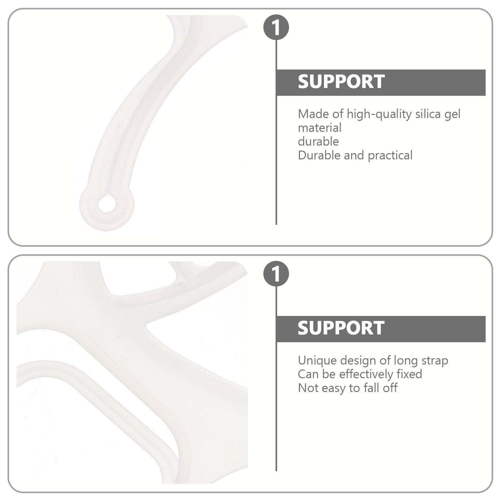 5Pcs Silicone Mask Bracket Bre - Silicone Mask Bracket 评论和价格