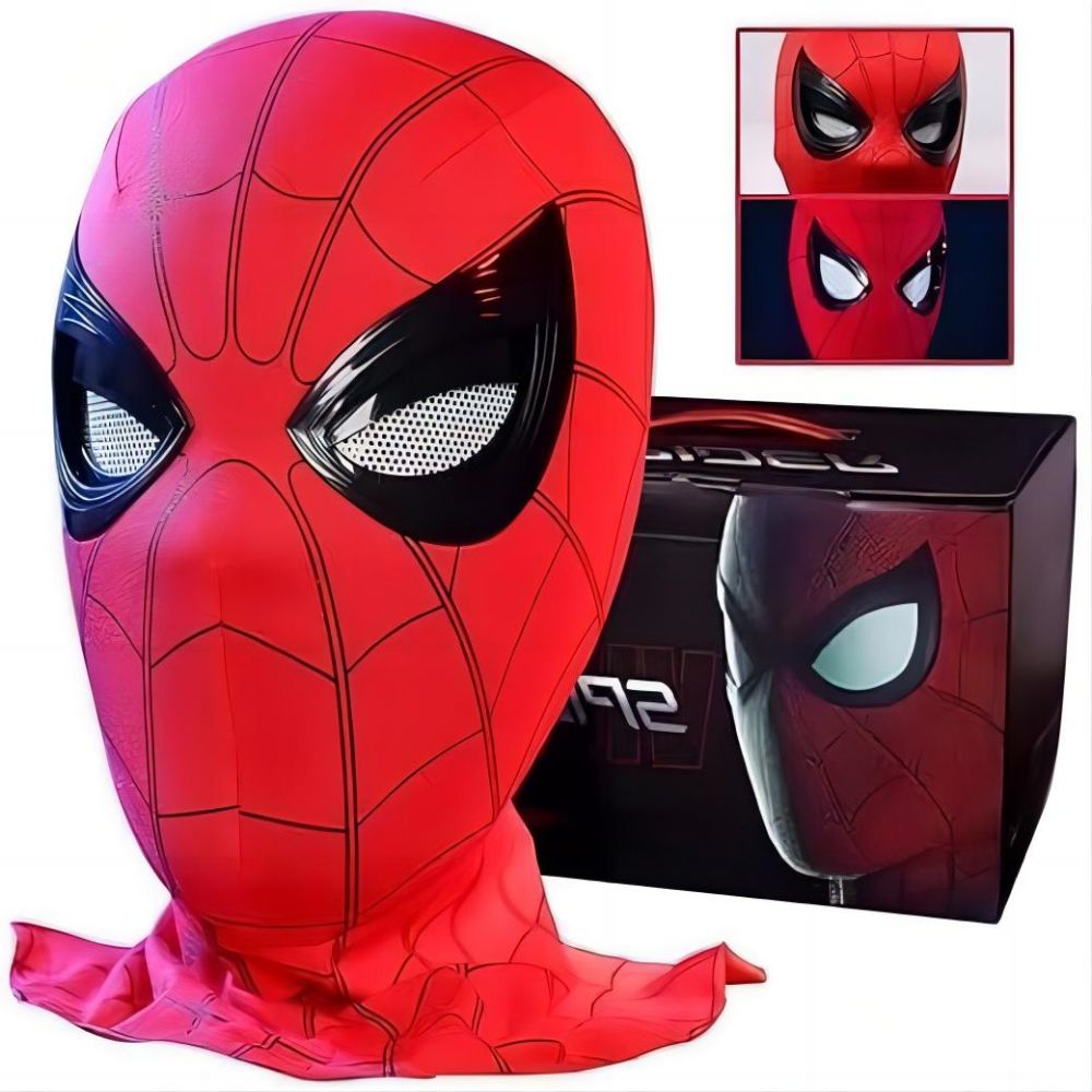 Movie Spidey Mask Eyes Glowing - Kids Face Mask 评论和价格