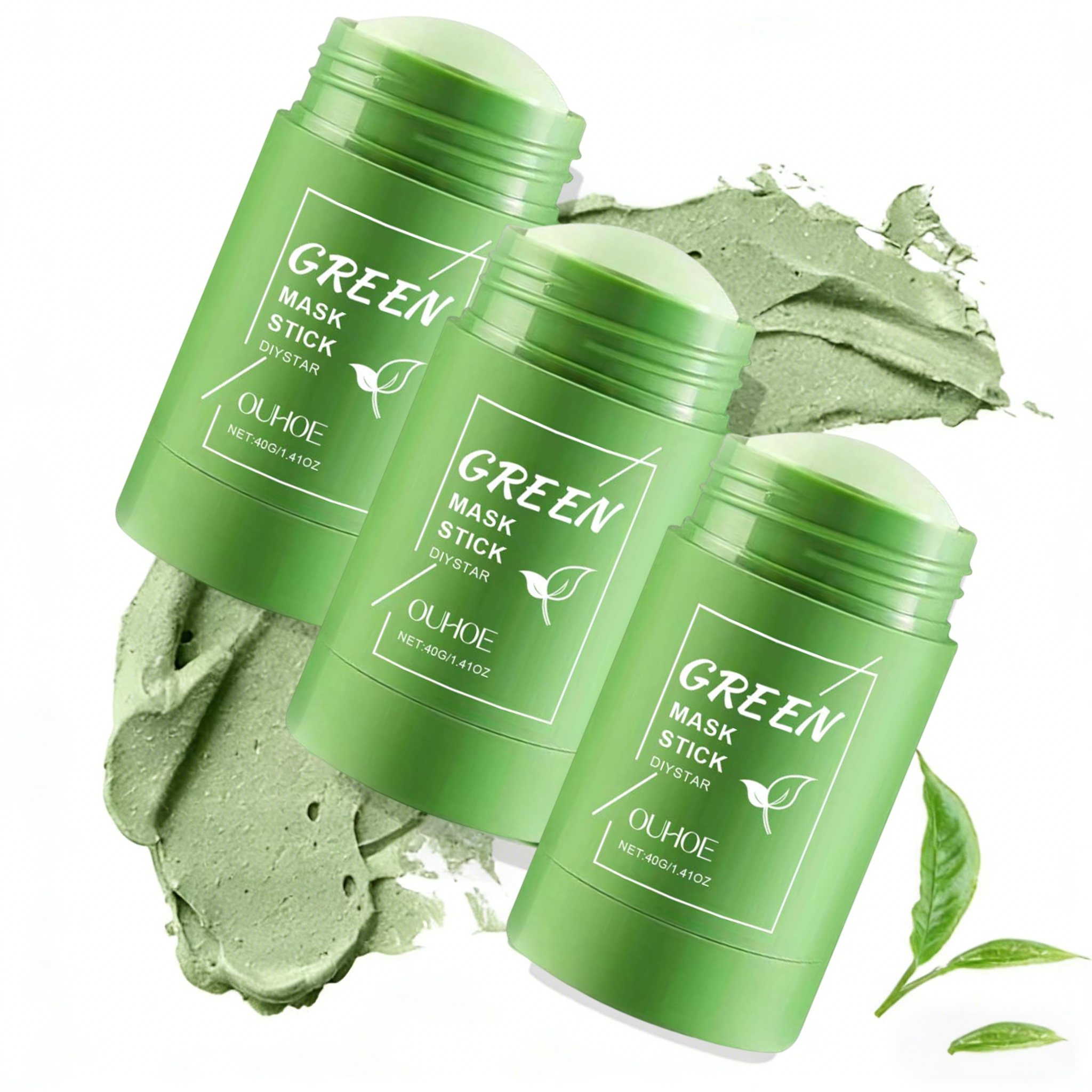 1~5PCS Green Tea Clay Stick Fo - Dust Mask Construction 评论和价格