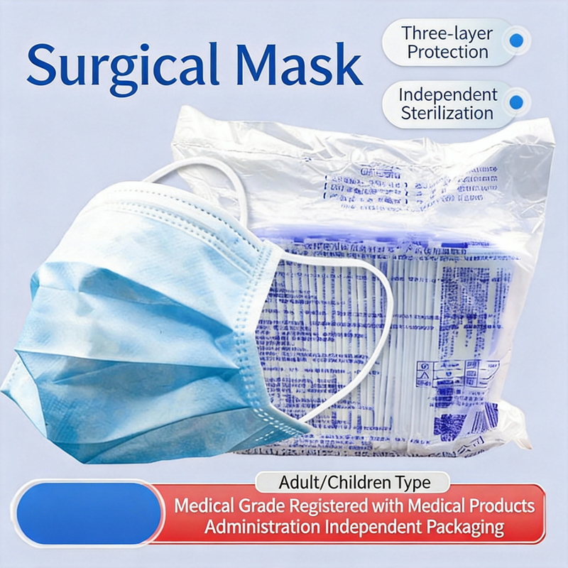 100/200pcs Nipah Virus Persona - Disposable Surgical Mask 评论和价格