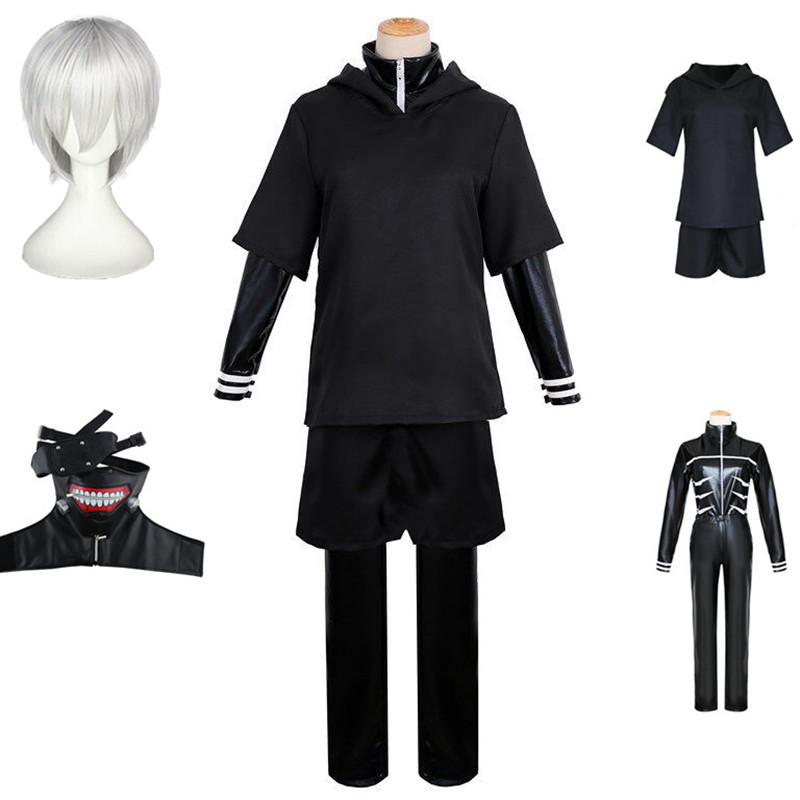 Anime Tokyo Ghoul Ken Kaneki C - Black Face Mask Pack 评论和价格