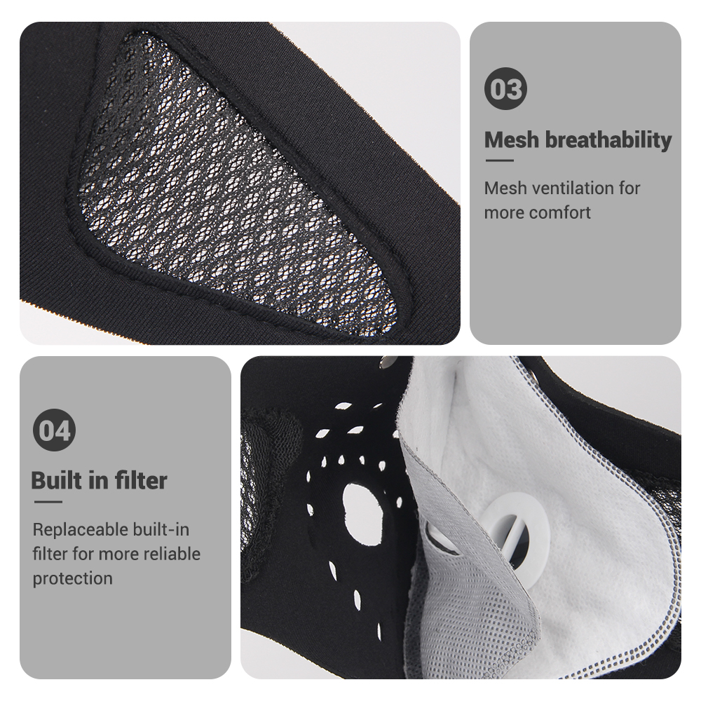Motorcycle Mask Summer Breatha - Anti Pollution Mask 评论和价格