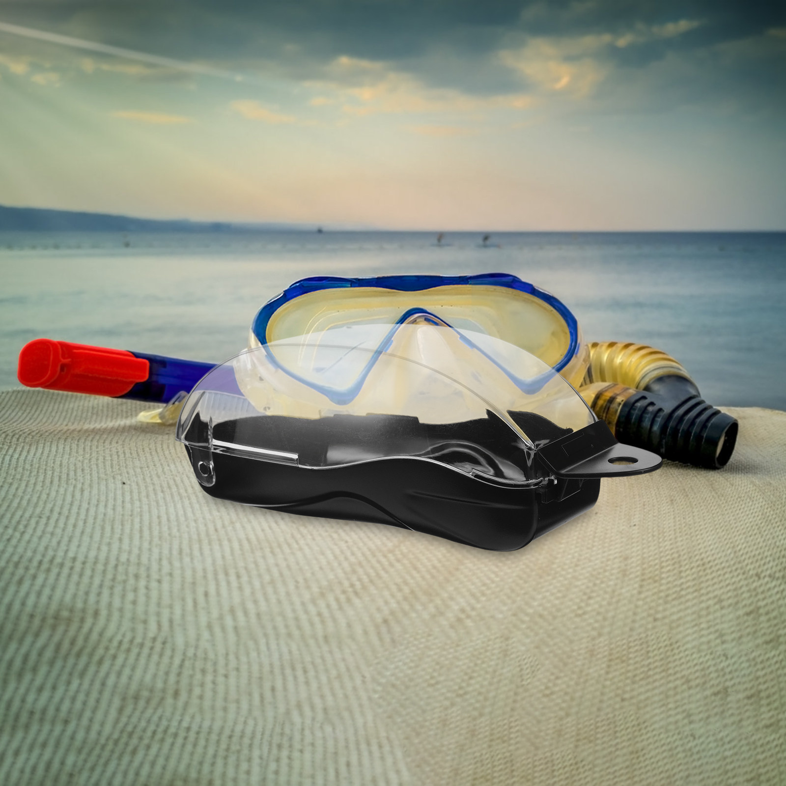 Protective Swim Goggle Case Ha - Mask Case Hard Shell 评论和价格