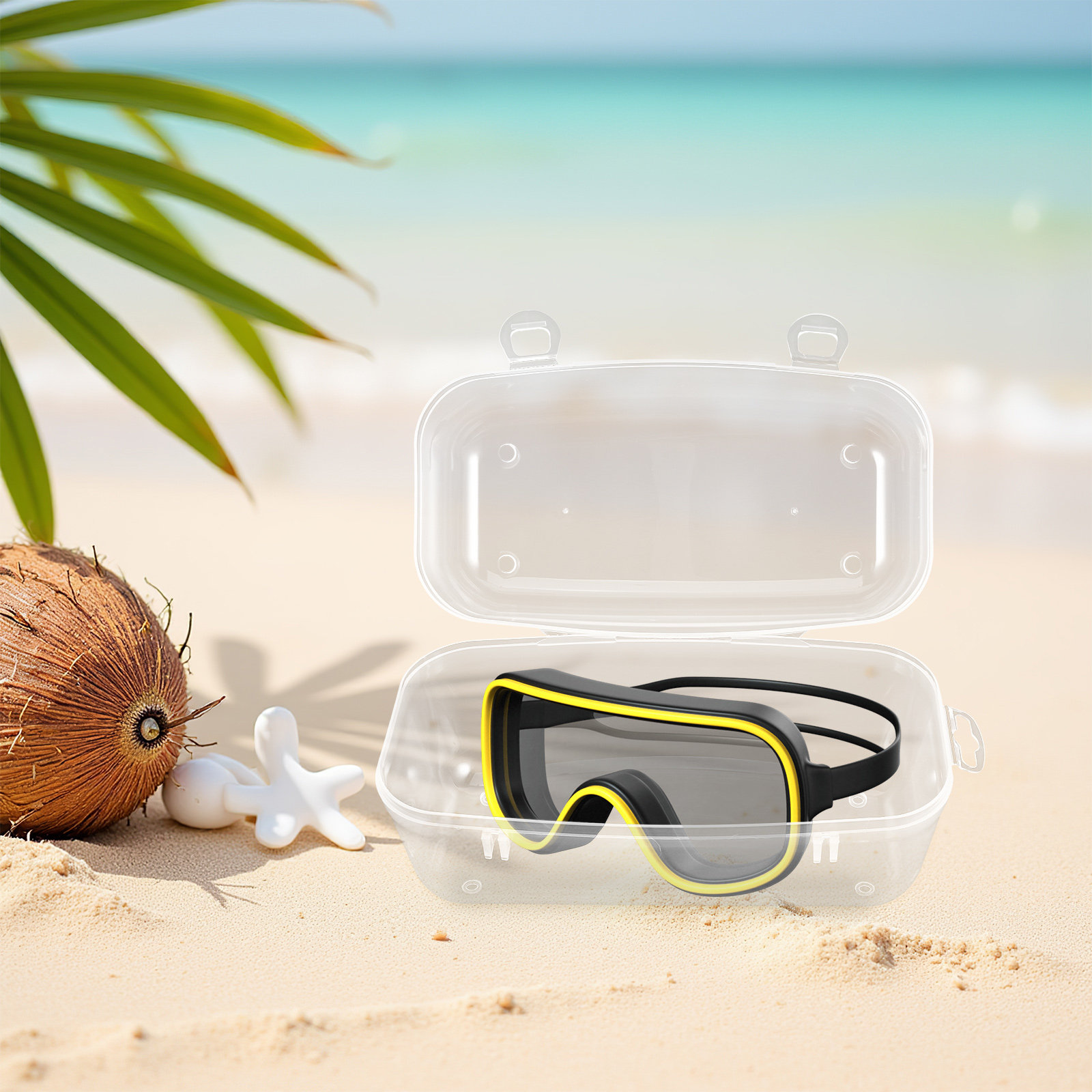 Diving Masks Case Hard Shell C - Mask Case Hard Shell 评论和价格