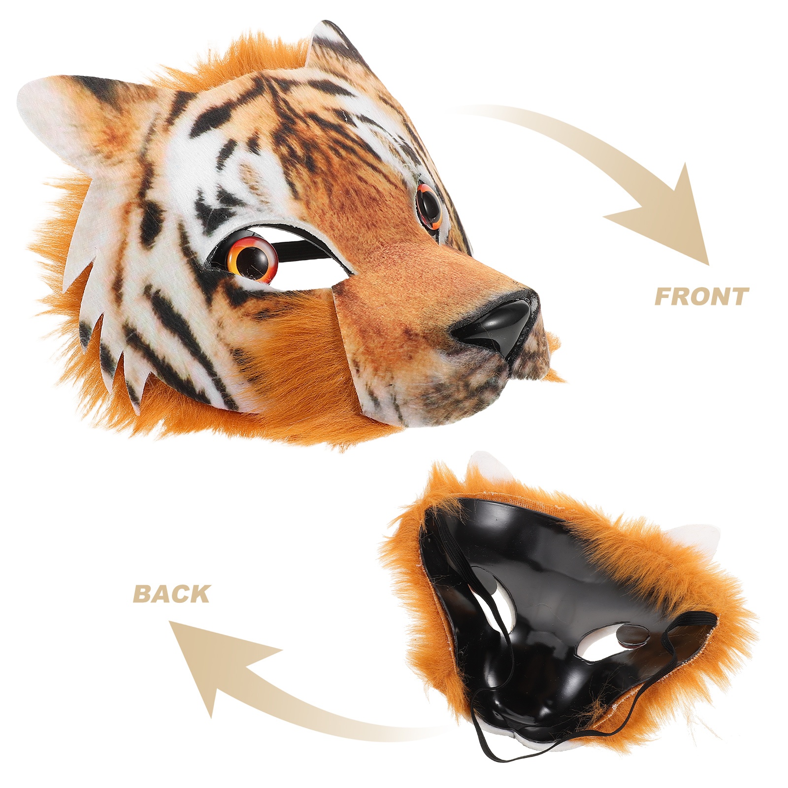 Tiger Mask 3d Animal Kids Masq - Kids Face Mask 评论和价格