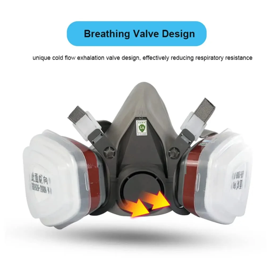 6200 Respirator Dust Gas Mask  - Face Mask Storage Box 评论和价格