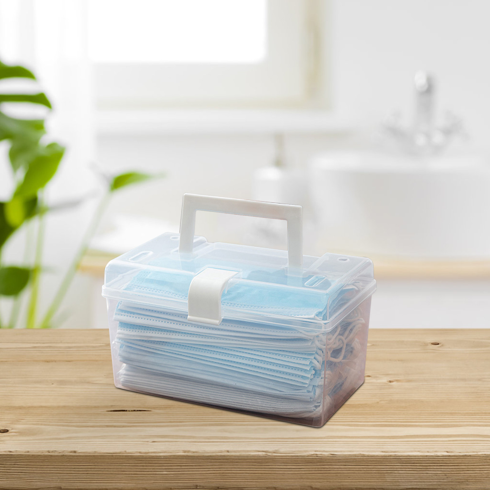 1Pcs Dustproof Mask Storage Bo - Face Mask Storage Box 评论和价格