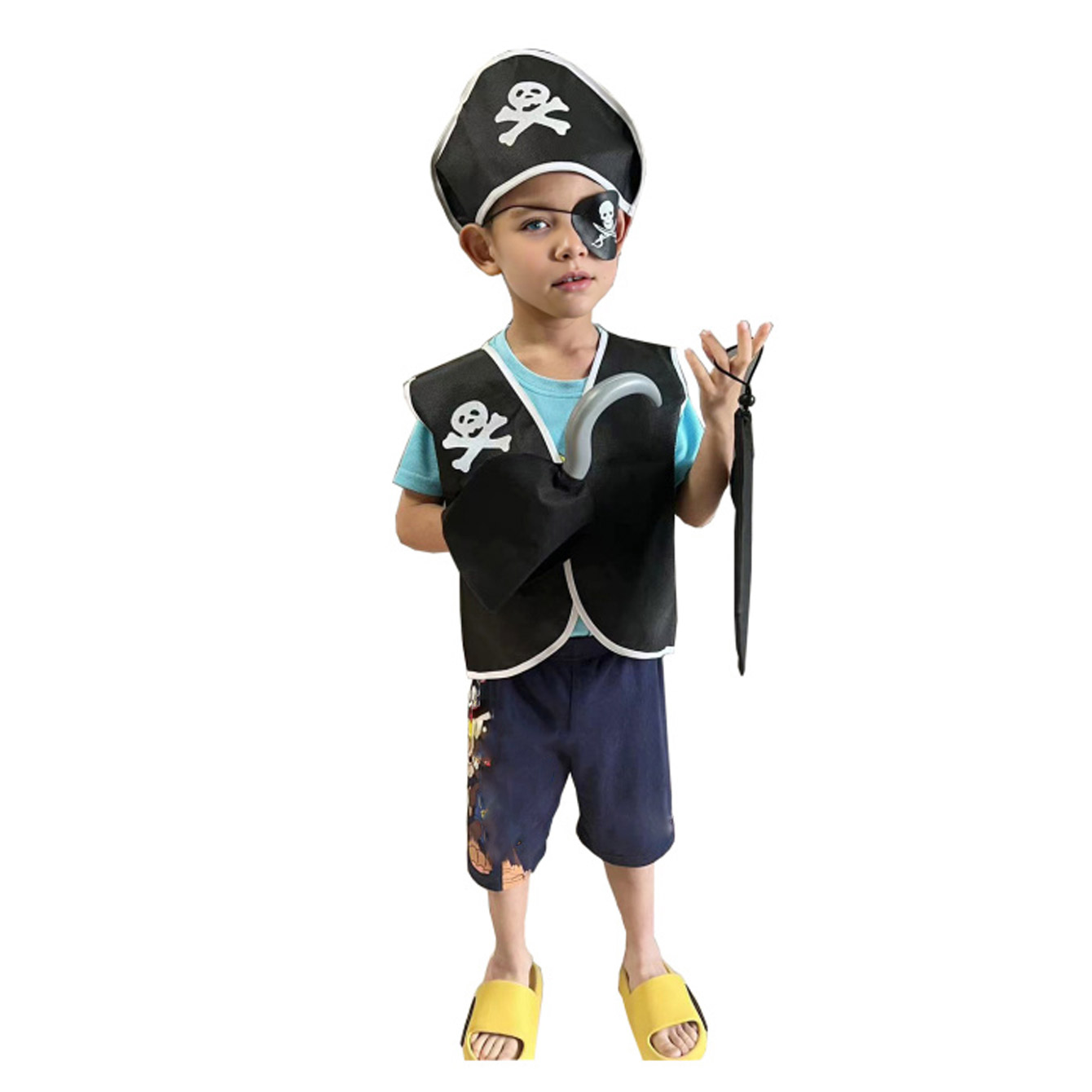 Carnival Boys Pirate Costume C - Black Face Mask Pack 评论和价格