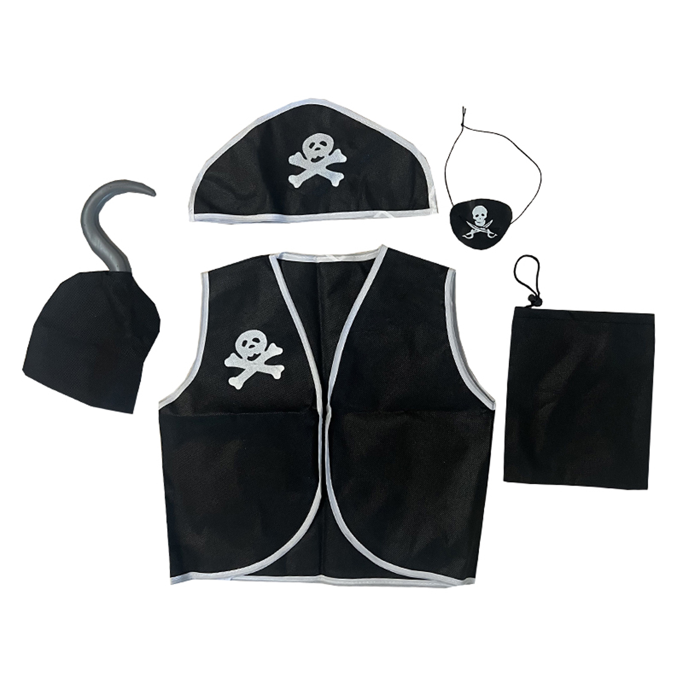 Carnival Boys Pirate Costume C - Black Face Mask Pack 评论和价格