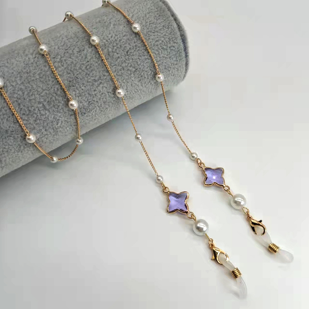 Women Eyeglass Chain Plastic B - Silicone Mask Bracket 评论和价格