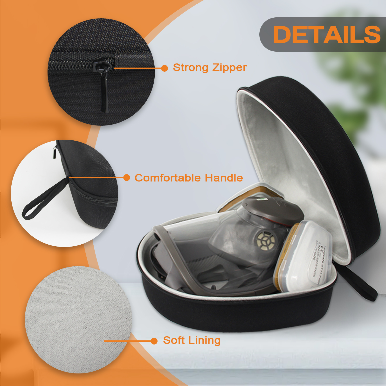 Hard Protective Travel Case fo - Mask Case Hard Shell 评论和价格