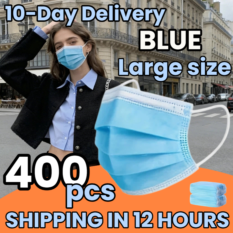 Delivery in 10 Days! 400Pcs Th - Disposable Mask Blue 评论和价格