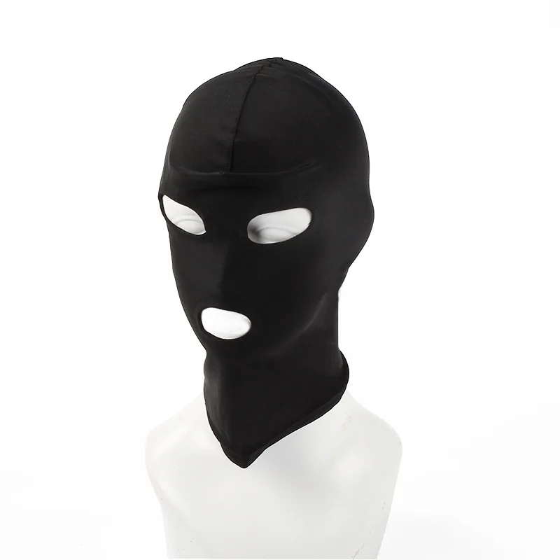 Adult Sex toys Soft Head Mask  - Black Face Mask Pack 评论和价格