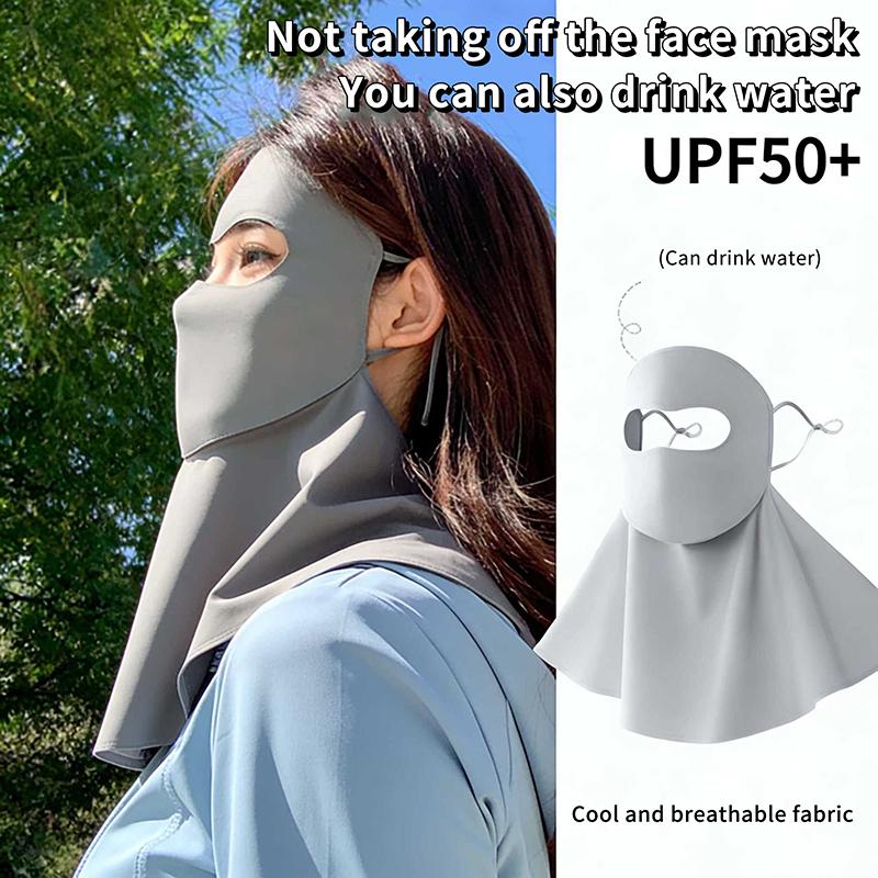 2026 New Fashion Ice Silk Sun  - Sports Mask Breathable 评论和价格