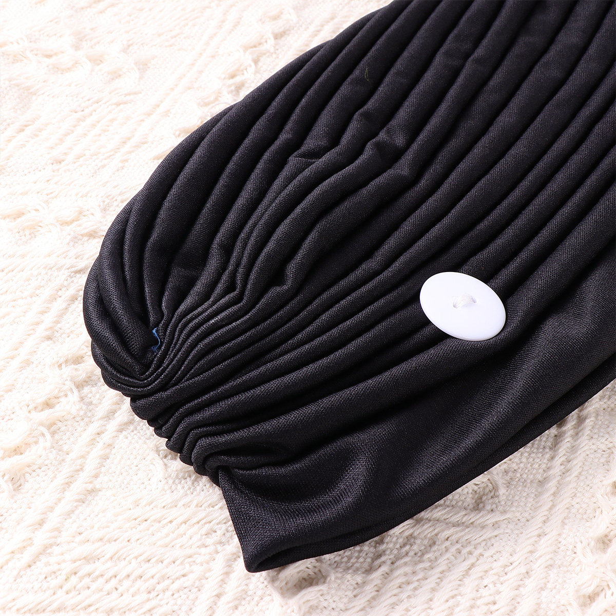 2Pcs Black Adjustable Elastic  - Mask Ear Saver Strap 评论和价格