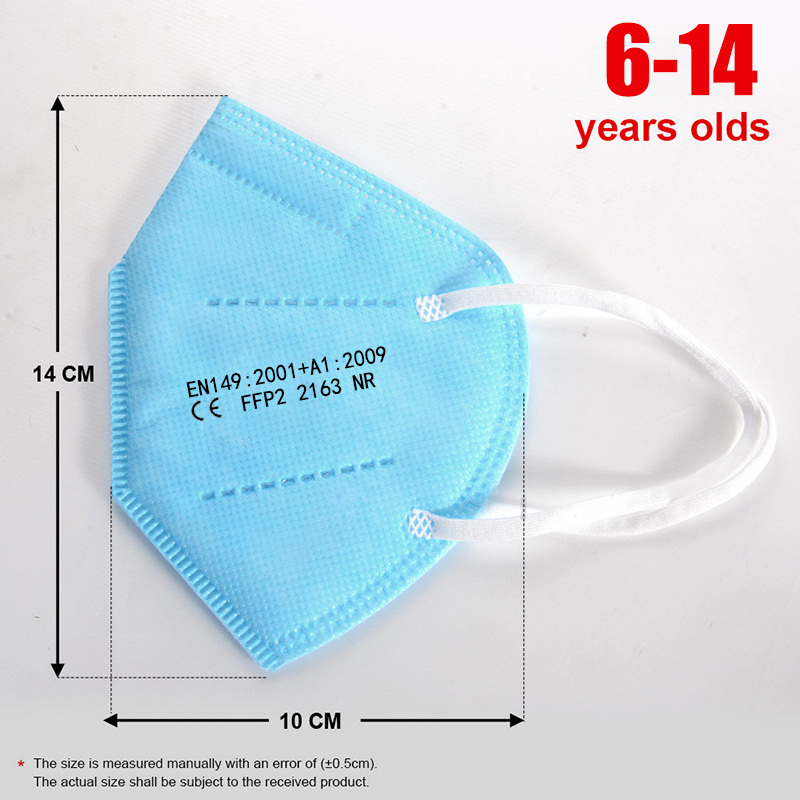 10-100pcs Kids KN95 Mask Child - Disposable Surgical Mask 评论和价格
