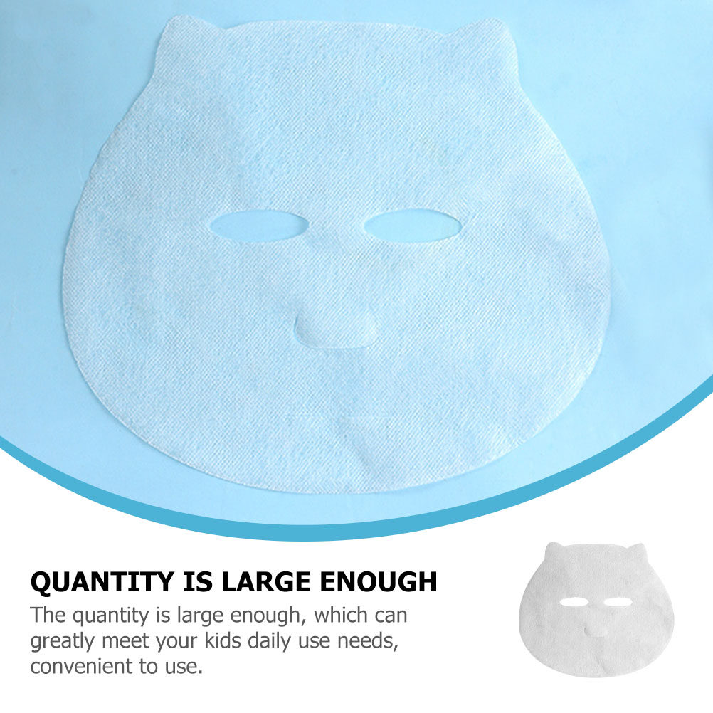 100pcs Baby Mask Paper Facial  - Kids Face Mask 评论和价格