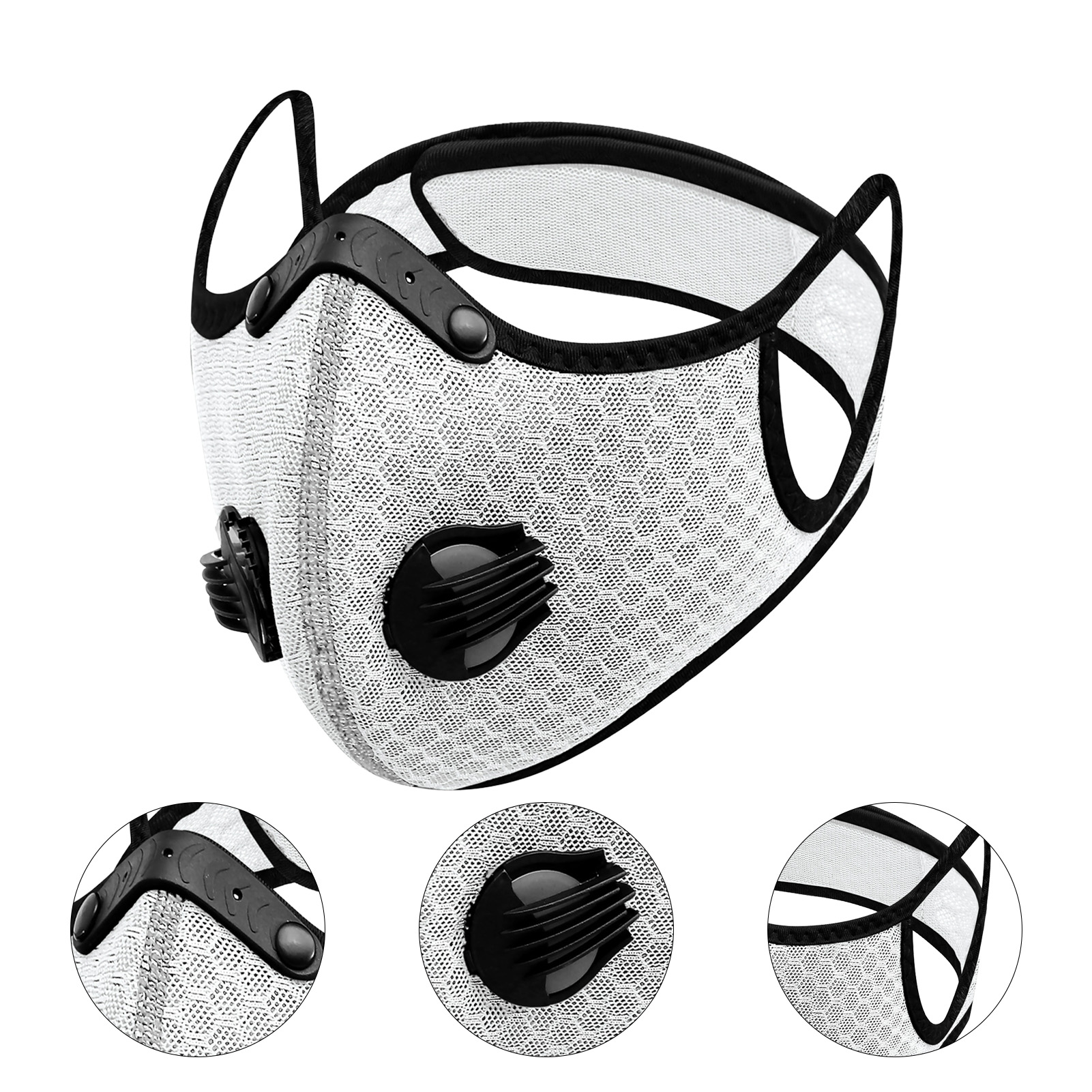 Unisex Windproof Riding Mask A - Anti Pollution Mask 评论和价格