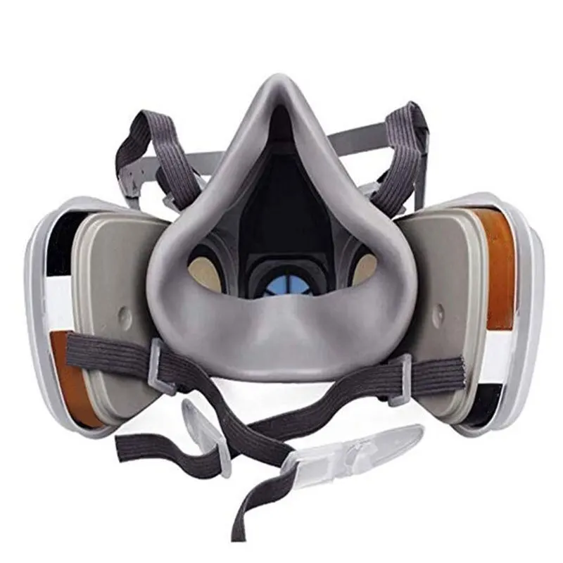 6200 7 in1 Gas Mask Gas-Proof  - Respirator Half Face 评论和价格