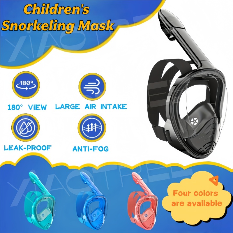 Kids Full Face Snorkel Mask fo - Anti Pollution Mask 评论和价格
